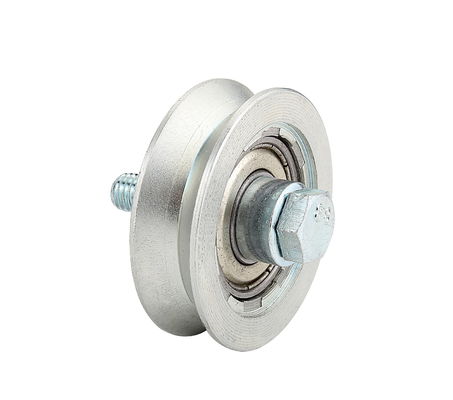 Two Bearings U Groove Sliding Gate Wheel For Swing Gate