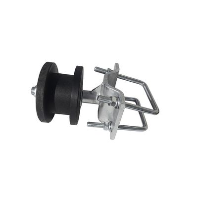 4&quot; Round Gate Premium Nylon Cantilever Roller Galvanized