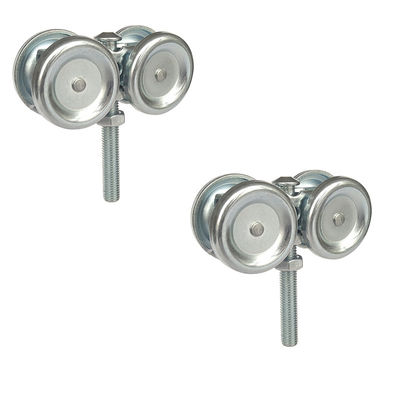 Hanger Kit Sliding Door Box Rail Barn Door Wheel Galvanized Steel