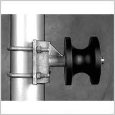 One Graphite Impregnated Nylon Cantilever Gate Rollers H U Groove With Cover