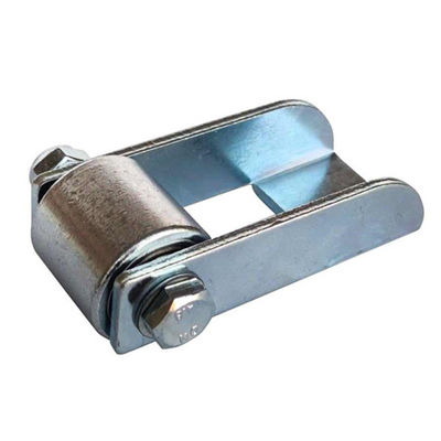 White Color Galvanized Folding Gate Hinge Steel Material