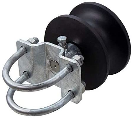 Rubber  6&quot; Wheel Rolling Gate For Rolling / Folding Doors