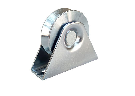 Steel V Groove Sliding Gate Wheel Q235 Metal  38mm - 200mm