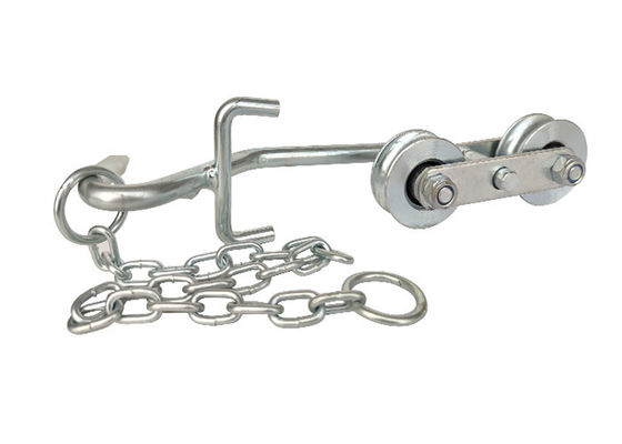Banana Cableway Roller Sheaves And Wheels For Gate Zinc White Surface