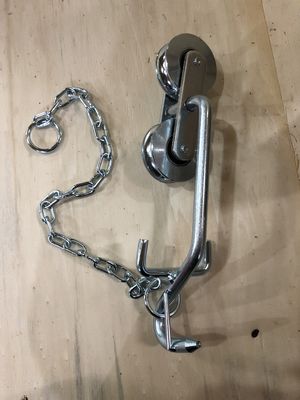 Banana Cableway Roller Sheaves And Wheels For Gate Zinc White Surface
