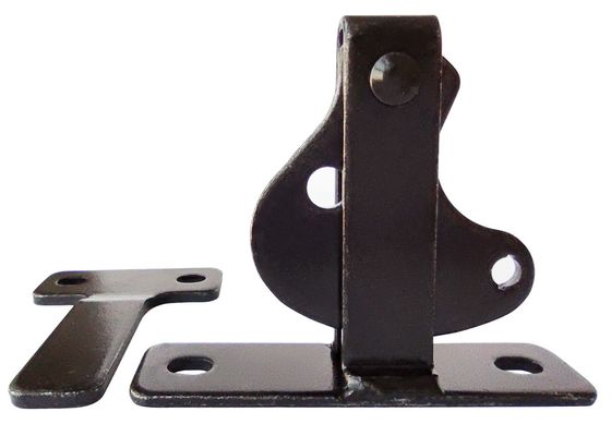 Easy Open Courtyard Gate Door Latches With Handle Sliver Zinc Steel