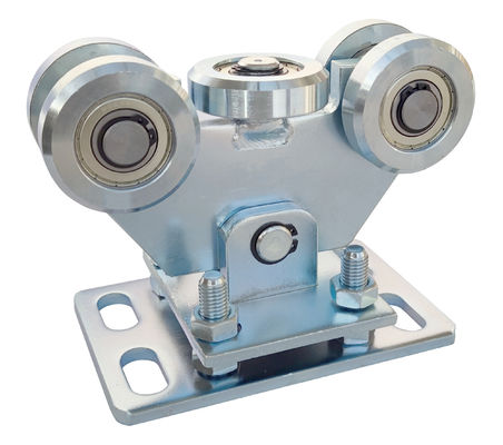 Cantilever Gate Heavy Duty Sliding Gate Carriage Wheel Zinc Silver